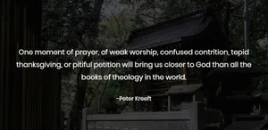 Being Contrite To Be Closer To God Wallpaper