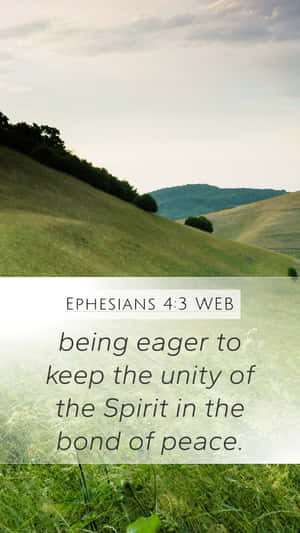 Being Eager Bible Verse Wallpaper