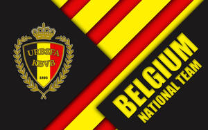 Belgium National Football Team Flag Wallpaper