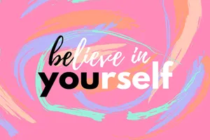 Believe In Yourself Inspirational Quote Wallpaper