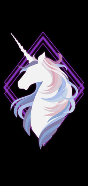 Believe Your Wildest Dreams With A Purple Unicorn! Wallpaper