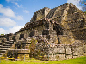 Belize High Temple Wallpaper