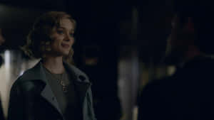 Bella Heathcote Captivating Portrait Wallpaper