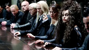 Bellatrix Lestrange With Friends Wallpaper