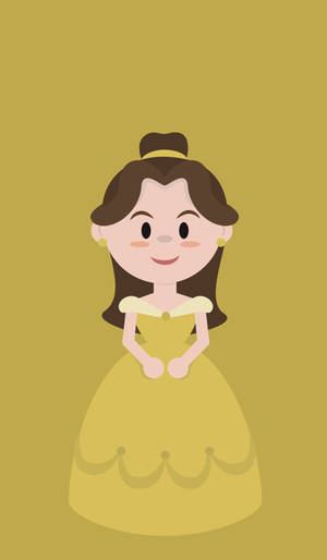 Belle Chibi Fanart Wallpaper