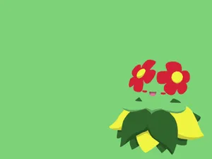 Bellosom's Skirt And Flowers Wallpaper