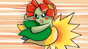 Bellossom In Pain Wallpaper