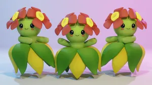 Bellossom's Appearance Wallpaper