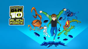 Ben 10 Alien Force Logo Wallpaper