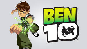 Ben 10 Tv Show White Wallpaper