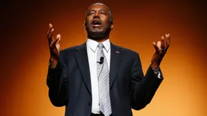 Ben Carson Speaking Passionately Wallpaper