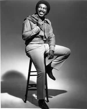 Ben E. King Performing On Stage Wallpaper