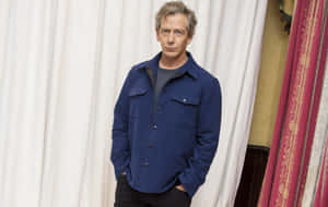 Ben Mendelsohn Blue Jacket Portrait Wallpaper