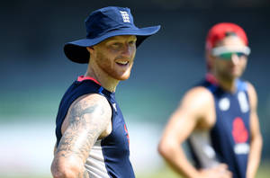 Ben Stokes In Practice Wallpaper