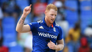 Ben Stokes Waitrose Cricket Uniform Wallpaper