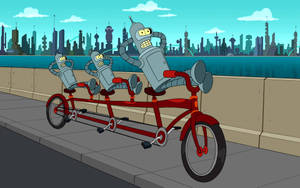 Bender Futurama Series Wallpaper