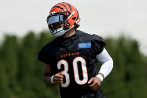 Bengals Player Number30 Training Wallpaper