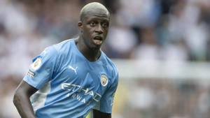Benjamin Mendy In Action Wallpaper