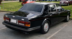 Bentley Turbo R Rear View Wallpaper