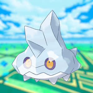 Bergmite And Map Wallpaper