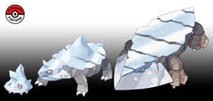 Bergmite Evoution To Hisuian Avalugg Wallpaper