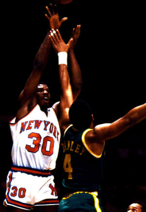 Bernard King Against Boston Celtics Wallpaper