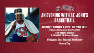 Bernard King Host Evening With St. John's Basketball Wallpaper