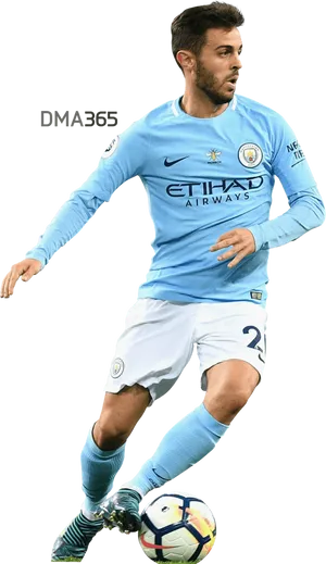 Bernardo Silva In Action Wallpaper