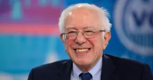 Bernie Sanders Smiling Portrait Wallpaper