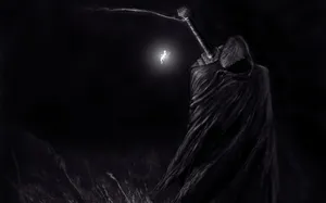 Berserk Armor Guts Black Swordsman Wallpaper