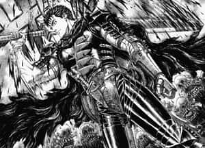 Berserk Manga Sketch Art Wallpaper