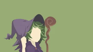 Berserk Schierke Casting A Magical Spell Wallpaper