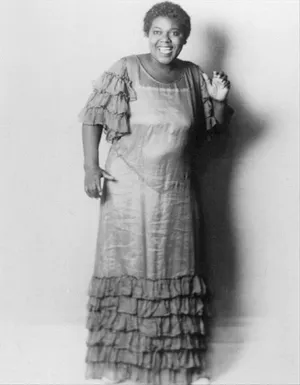 Bessie Smith Blues Artist Smiling Wallpaper