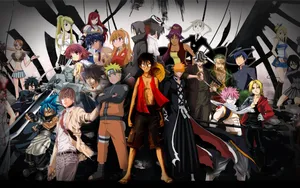 Best Anime Famous Anime Main Characters Wallpaper