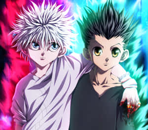 Best Friends Gon And Killua Wallpaper