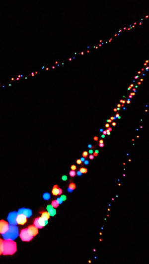 Best Smartphone Specks Of Colourful Lights Wallpaper