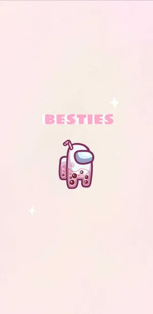 Besties Among Us Wallpaper