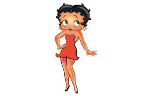 Betty Boop Cartoon Poster Wallpaper