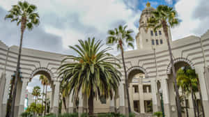 Beverly Hills City Hall Exterior Wallpaper