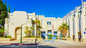 Beverly Hills Police Department Exterior Wallpaper