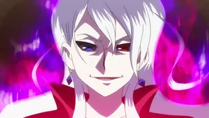 Beyblade Burst Phi Smiling Evilly Wallpaper