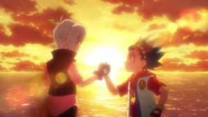 Beyblade Burst Sunset Wallpaper