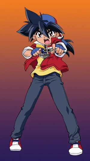 Beyblade Tyson Battle Ready Wallpaper