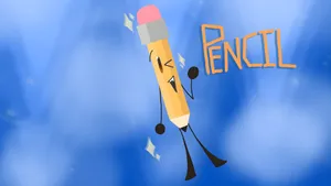 Bfdi Pencil Character Wallpaper