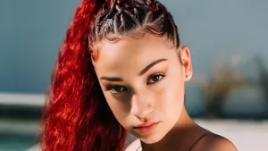 Bhad Bhabie Close Up Portrait Wallpaper