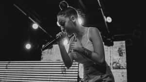 Bhad Bhabie Live Performance Wallpaper