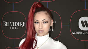 Bhad Bhabie Red Carpet Look Wallpaper