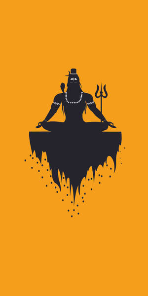 Bholenath Hd Shiva Minimalist Artwork Wallpaper