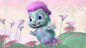 Bibble Character In Fantasy Garden Wallpaper