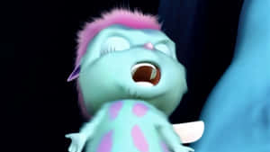 Bibble Character Screaming Wallpaper
